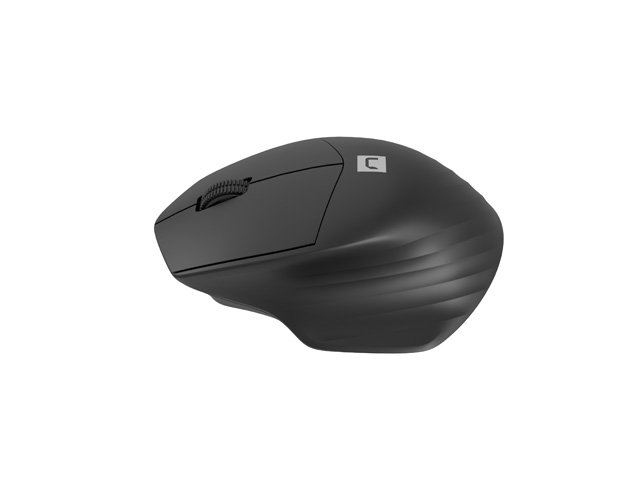 Natec optická myš SISKIN 2/ 1600 DPI/ Kancelářská/ Optická/ Pro praváky/ Bezdrátová USB + Bluetooth/ Černá - obrázek č. 1