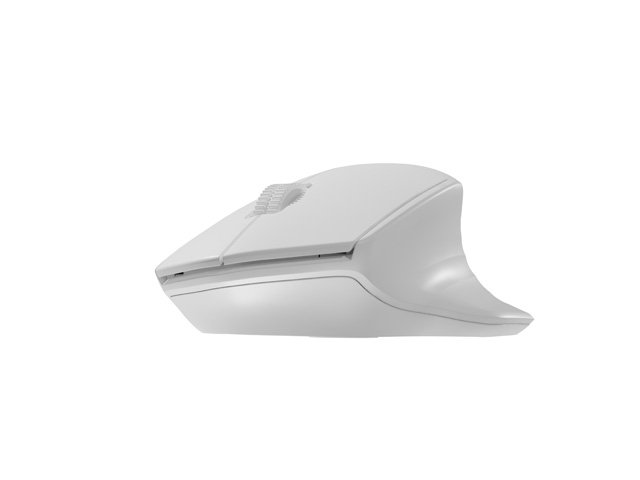 Natec optická myš SISKIN 2/ 1600 DPI/ Kancelářská/ Optická/ Pro praváky/ Bezdrátová USB + Bluetooth/ Bílá - obrázek č. 6