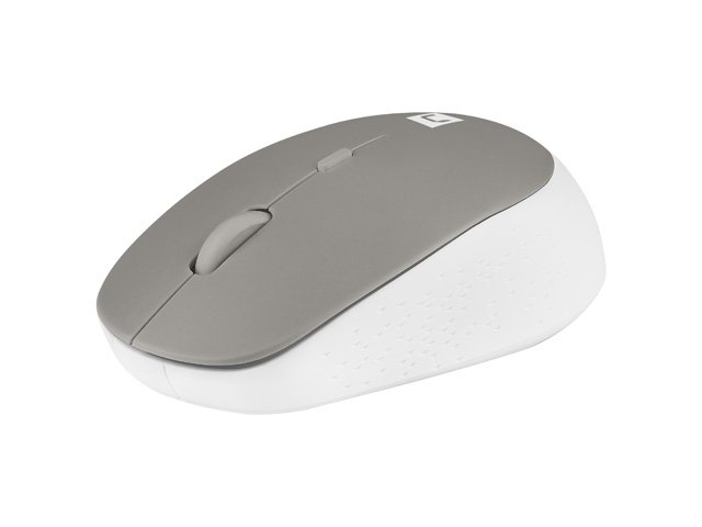 Natec optická myš HARRIER 2/ 1600 DPI/ Kancelářská/ Optická/ Bezdrátová Bluetooth/ Bílá-šedá - obrázek č. 1