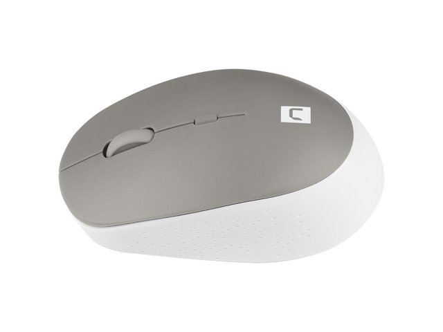 Natec optická myš HARRIER 2/ 1600 DPI/ Kancelářská/ Optická/ Bezdrátová Bluetooth/ Bílá-šedá - obrázek č. 3