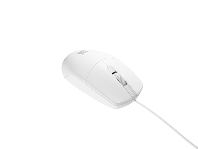 Natec optická myš RUFF 2/ 1 000 DPI/ Kancelářská/ Optická/ Drátová USB/ Bílá - obrázek č. 6