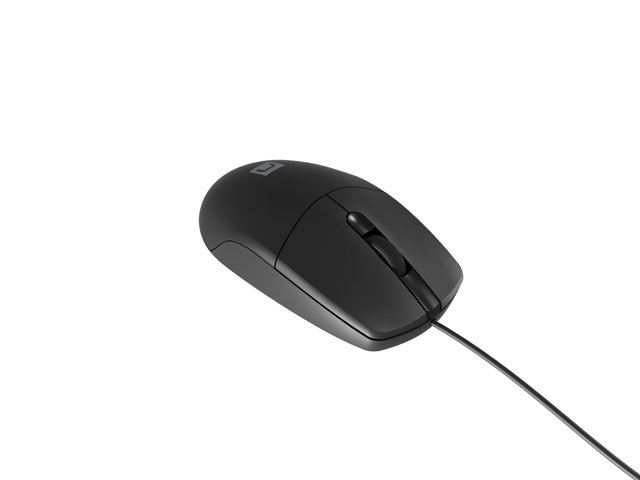 Natec optická myš RUFF 2/ 1 000 DPI/ Kancelářská/ Optická/ Drátová USB/ Černá - obrázek č. 6