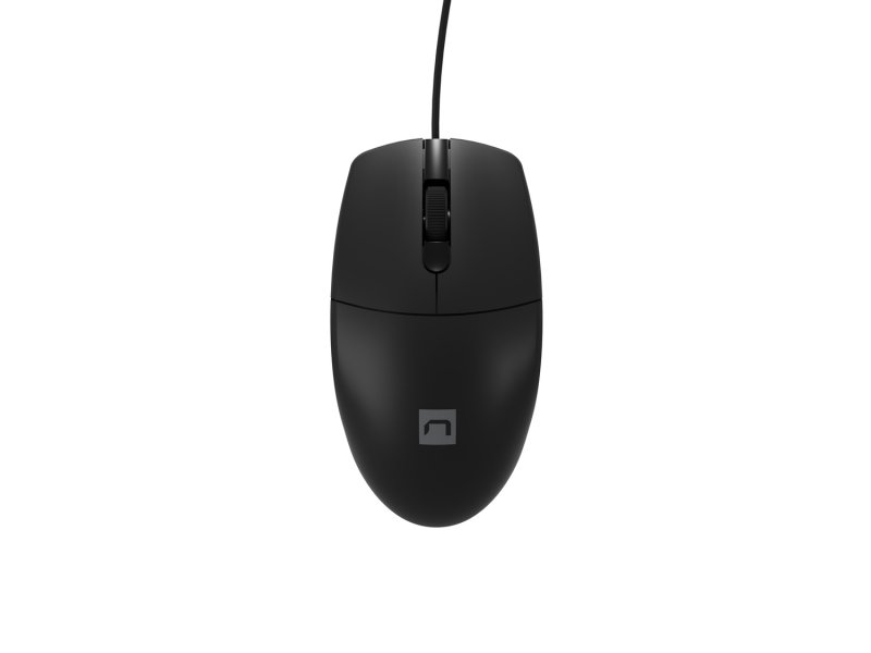 Optická myš Natec RUFF Plus 1200 DPI, černá - obrázek produktu