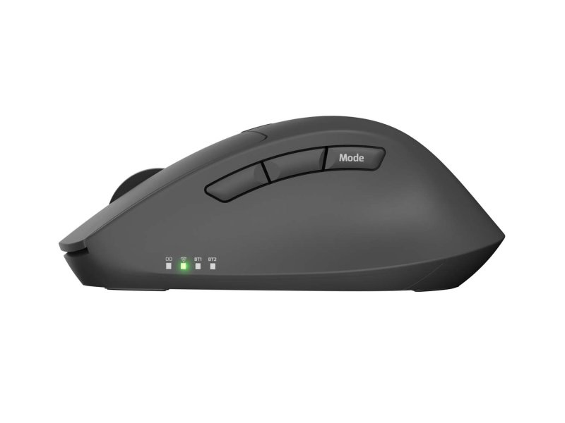 Myš bezdrátová Natec KITE / Kancelářská / Blue Sense / Pro praváky / 4 000 DPI / USB+BT / Černá - obrázek č. 4