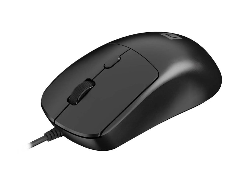 Natec laserová myš HAWK 2 / Kancelářská / Laserová / 2 400 DPI / Drátové USB-A / Černá - obrázek č. 2