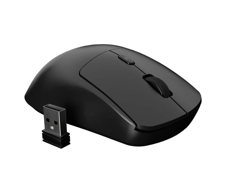 Laserová bezdrátová myš Natec HAWK 2 / Kancelářská / Laserová / 3 200 DPI / Bezdrátové USB / Černá - obrázek č. 9