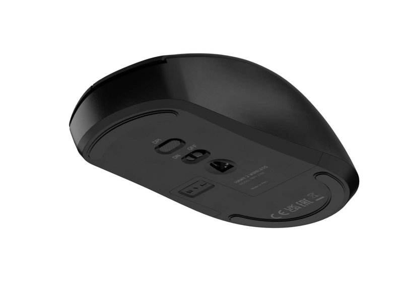 Laserová bezdrátová myš Natec HAWK 2 / Kancelářská / Laserová / 3 200 DPI / Bezdrátové USB / Černá - obrázek č. 6