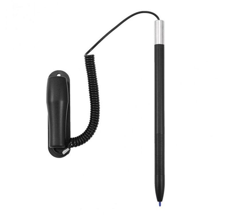 Mobilly dotykové pero  /  stylus na tablet a mobil se samolepícím držákem, černé - obrázek produktu