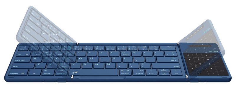 Nillkin Cube Kapesní Klávesnice Blue - obrázek č. 1
