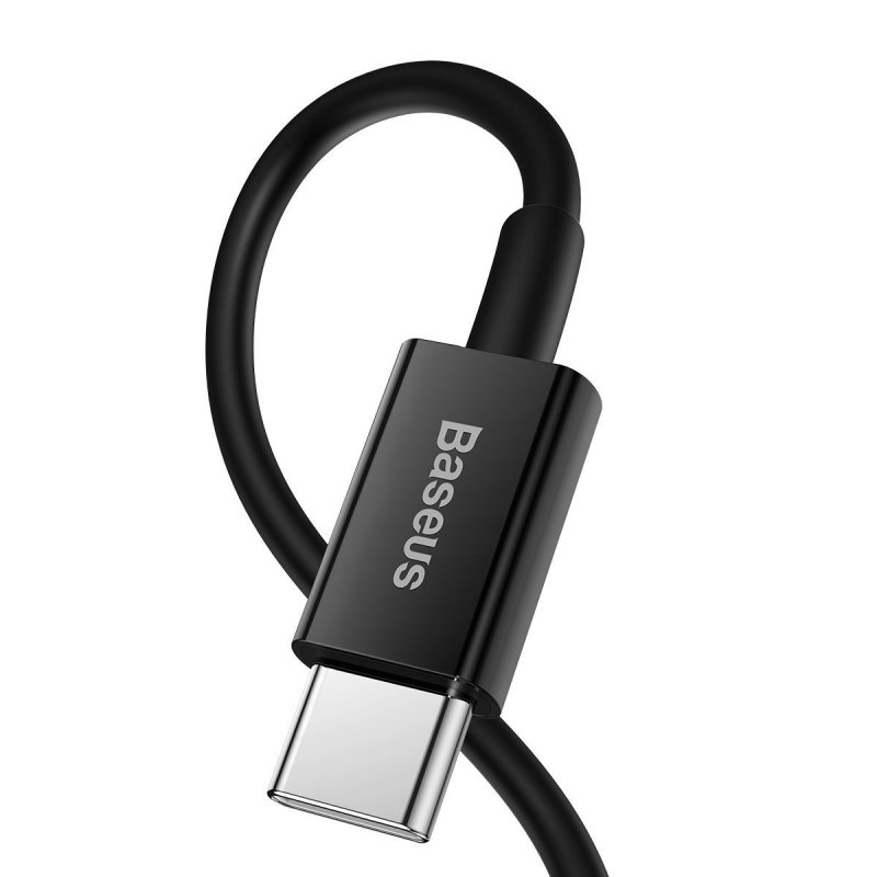 Baseus CATLYS-A01 Superior Fast Charging Datový Kabel USB-C to Lightning  20W 1m Black - obrázek č. 2
