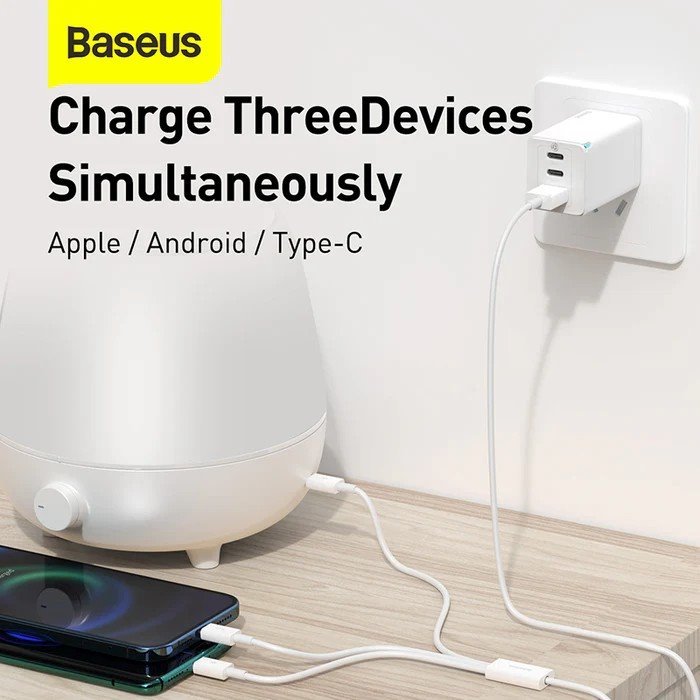 Baseus Superior Series Fast Charging Datový Kabel USB-A - USB-C / microUSB / Lightning 3.5A 0.5m Stellar - obrázek č. 2