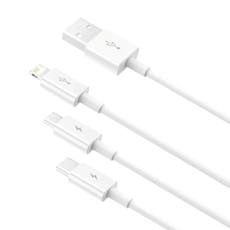 Baseus Superior Series Fast Charging Datový Kabel USB-A - USB-C / microUSB / Lightning 3.5A 1m Stellar W - obrázek č. 3