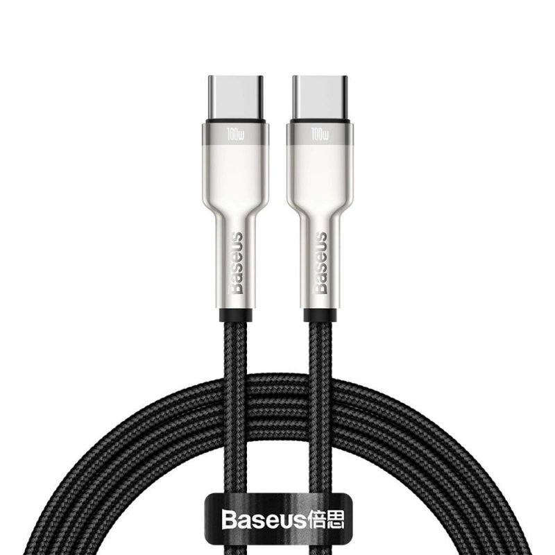 Baseus Datový kabel Cafule USB-C/ USB-C 1m 100W (20V 5A) černý - obrázek produktu