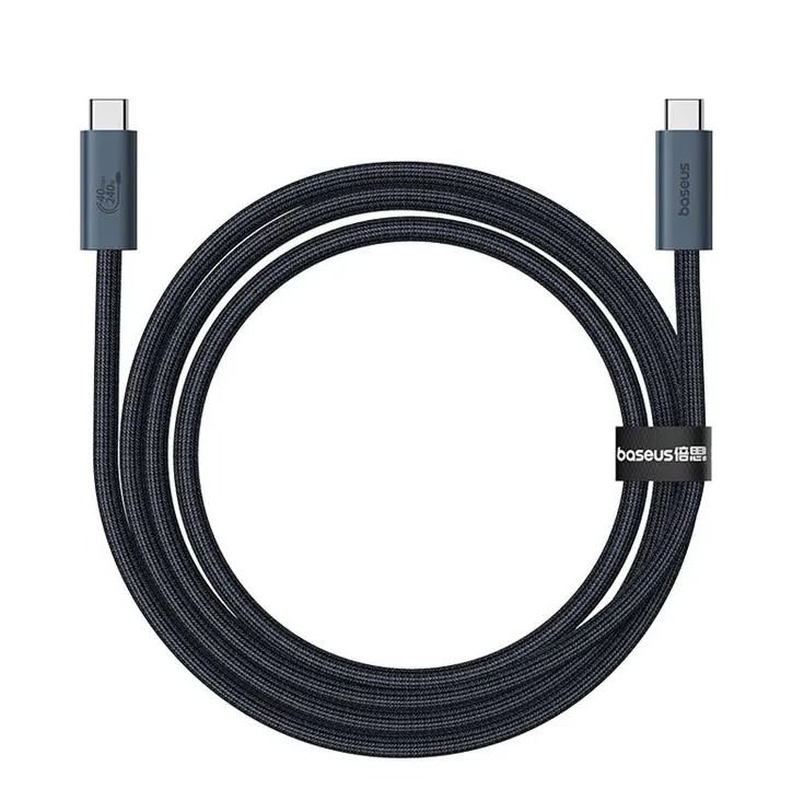 Baseus Flash Series 2 Datový Kabel USB-C - USB-C 240W 1m Cluster Black - obrázek produktu