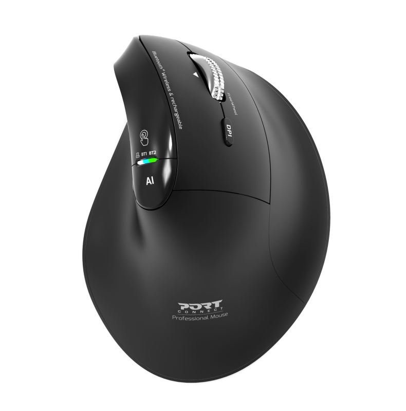 PORT CONNECT ERGO AUDITOR BT myš černá - obrázek č. 7
