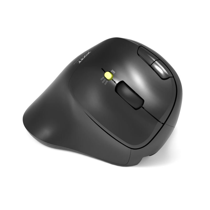 PORT CONNECT ERGO SOFT COLLECTION / Vertikální / Optická / Pro praváky / 1 600 DPI / USB+BT / Černá - obrázek č. 4