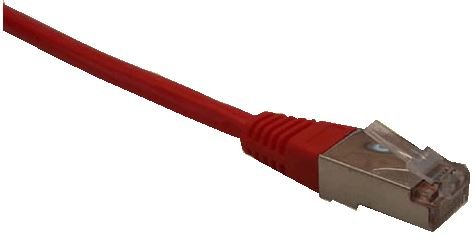 Patch cord FTP cat5e 0,25M červený - obrázek produktu