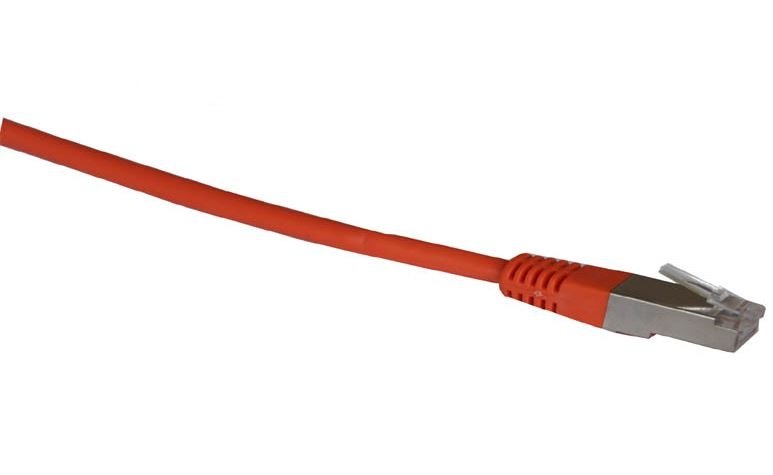 Patch cord FTP cat5e 0,25M oranžový - obrázek produktu