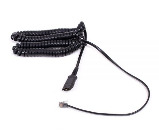 Plantronics U10P Headset Cable, QD SHROUD - obrázek produktu