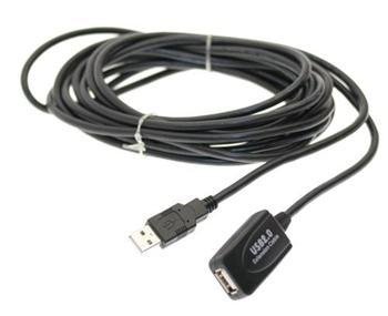 PremiumCord USB 2.0 repeater a prodlužovací kabel A/ M-A/ F 5m - obrázek produktu