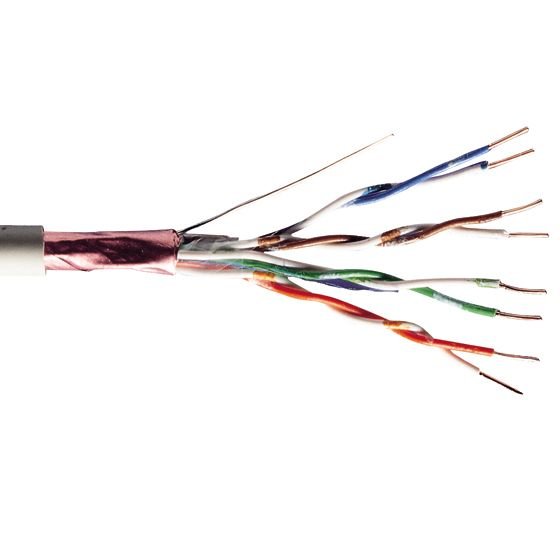 PremiumCord F/ UTP kabel cat5e 305m, drát - obrázek produktu