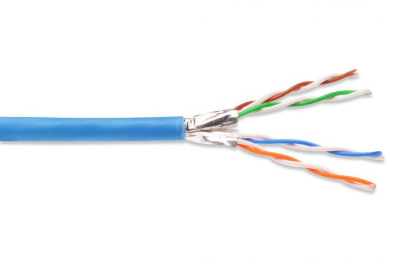 PremiumCord U-FTP kabel cat6A 305m LSOH, drát - obrázek produktu