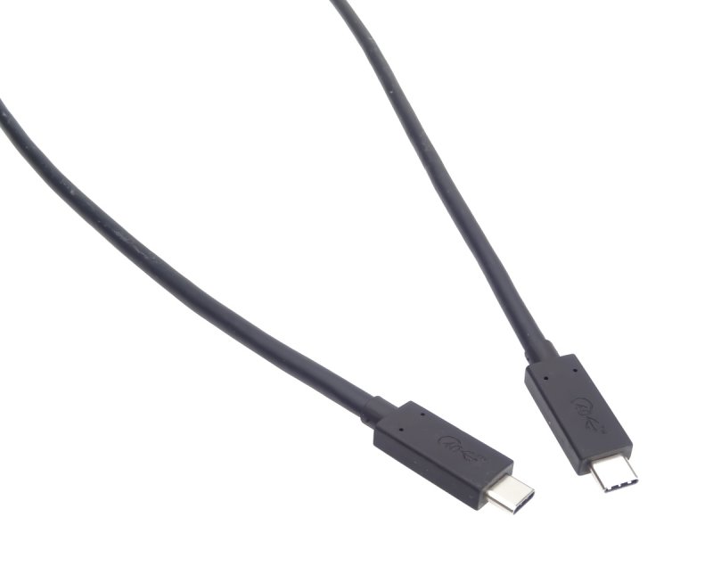 PremiumCord USB4™ 40Gbps 8K@60Hz kabel Thunderbolt 3 certifikovaný USB-IF 0,8m - obrázek č. 1