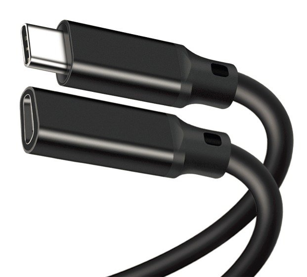PremiumCord Prodlužovací kabel USB 3.2 generation 2, C/ male - C/ female, 1m - obrázek č. 1