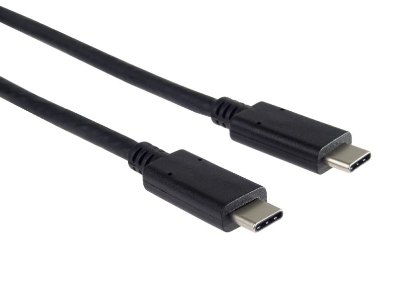 PremiumCord USB-C kabel ( USB 3.2 generation 2x2, 5A, 20Gbit/ s ) černý, 2m - obrázek č. 2