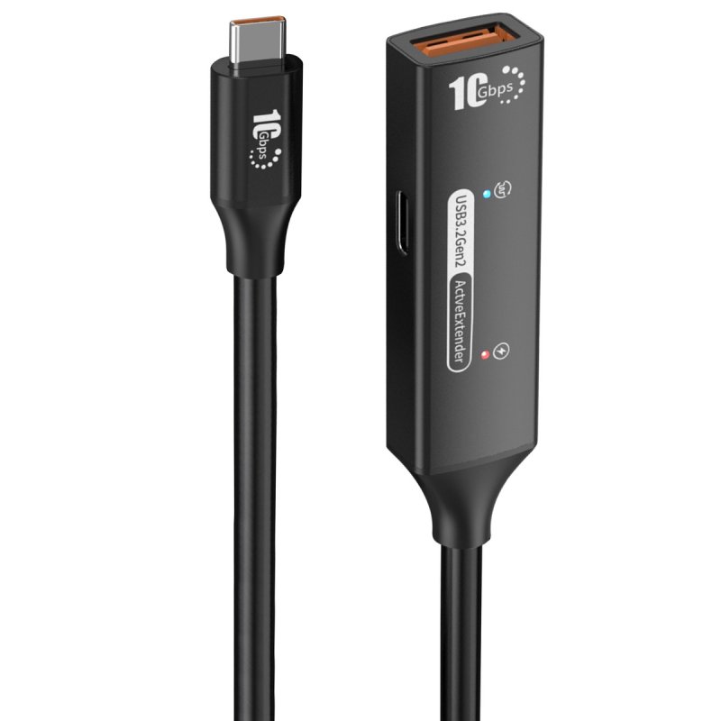 PremiumCord USB-A repeater + kabel USB-C, 5m - obrázek č. 1