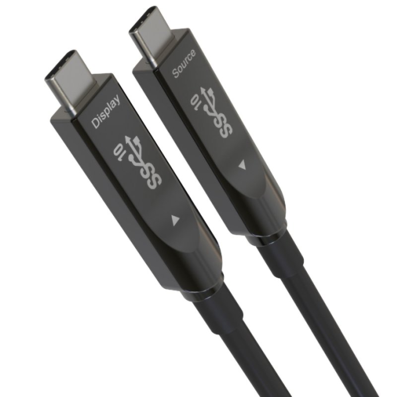 PremiumCord USB-C kabel Gen2 AOC DP1.4, 15m - obrázek č. 1