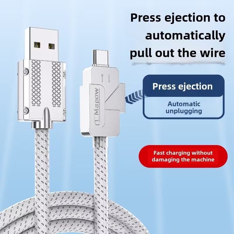 PremiumCord USB-C kabel s tlačítkem pro odpojení - obrázek č. 2