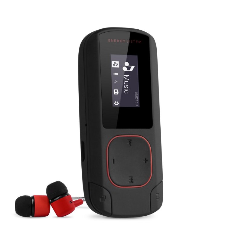 Energy Sistem MP3 Clip Bluetooth Coral MP3 přehrávač s Bluetooth, mikro SD, MP3, WMA, WAV, FLAC, FM - obrázek produktu