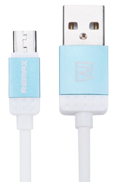 Datový kabel Lovely,  micro USB , barva modrá - obrázek produktu