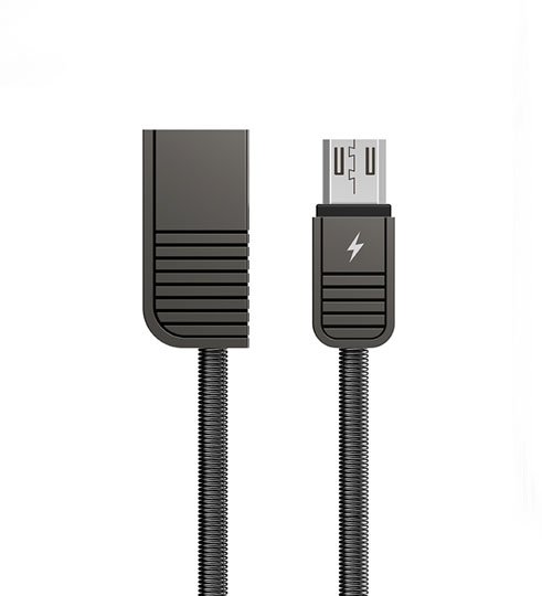 Remax RC-088m Linyo datový kabel micro USB,černý - obrázek produktu