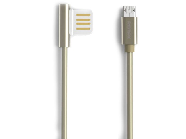 Remax RC-054m , datový kabel micro USB,zlatý - obrázek produktu