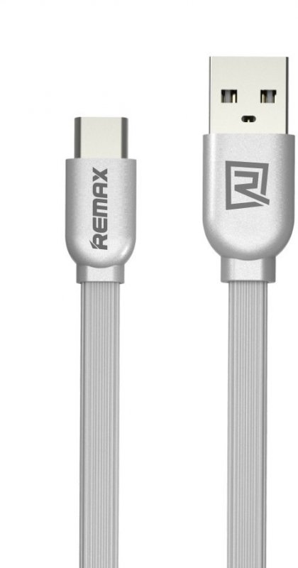 Remax RC-047a  datový kabel USB - USB C, sříbrný - obrázek produktu