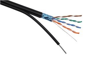 Venkovní FTP kabel Solarix CAT5E samonostný 305m - obrázek produktu
