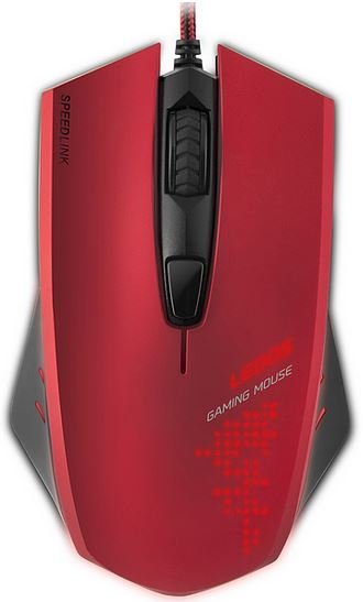 LEDOS Gaming Mouse, red - obrázek produktu
