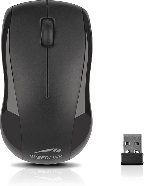 JIGG Mouse - Wireless, black - obrázek produktu