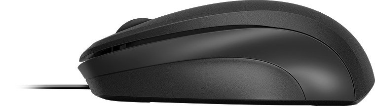 LEDGY Mouse - USB, Silent, black-black - obrázek č. 2