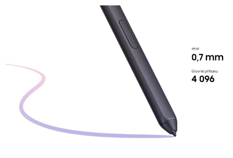 Samsung S Pen (Galaxy S21 Ultra) Palette Black - obrázek č. 1