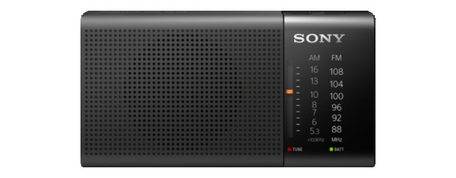 Sony rádio ICF-P36 přenosné s reproduktorem - obrázek produktu