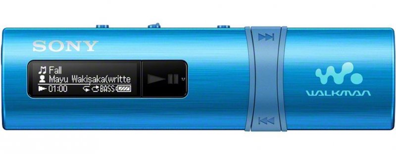 Sony MP3 přehrávač 4GB NWZ-B183 modrý - obrázek produktu