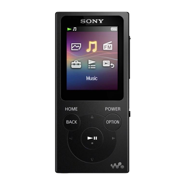 Sony MP4 4GB NWZ-E393 černá - obrázek produktu