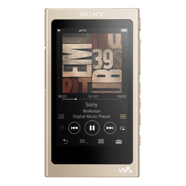 Sony MP4 16GB NW-A45 zlatý - obrázek produktu