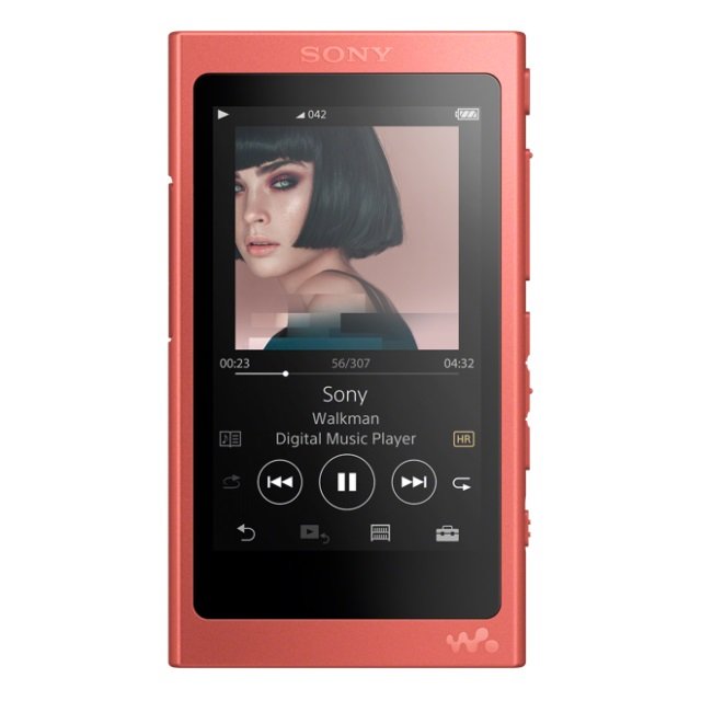 Sony MP4 16GB NW-A45HN červený - obrázek produktu
