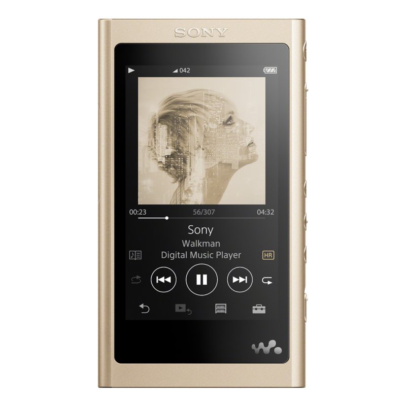 Sony MP4 16GB NW-A55L, zlatý - obrázek produktu