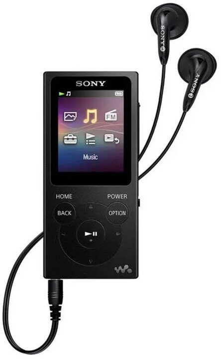 Sony MP3 8GB NW-E394L, černý - obrázek č. 1