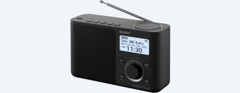 Sony rádio XDRS61DB.EU8 přenosné, černé - obrázek produktu